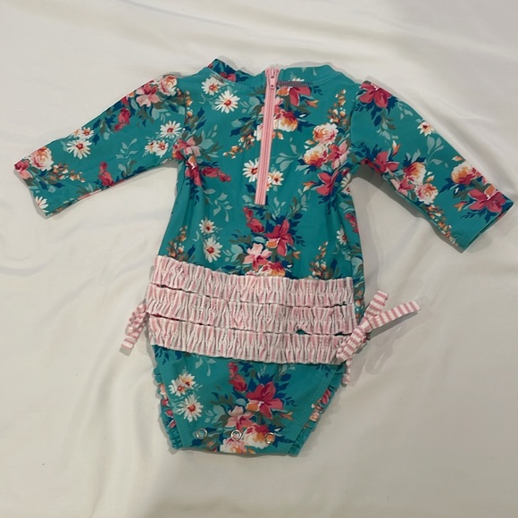 EUC Bundle of 6 Ruffle Butts Swimsuits 0-3M - Picture 5 of 13